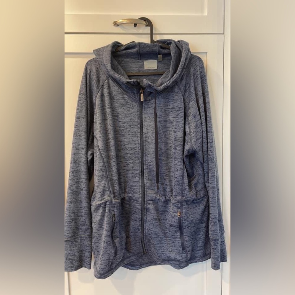 Athleta no sweat zip up